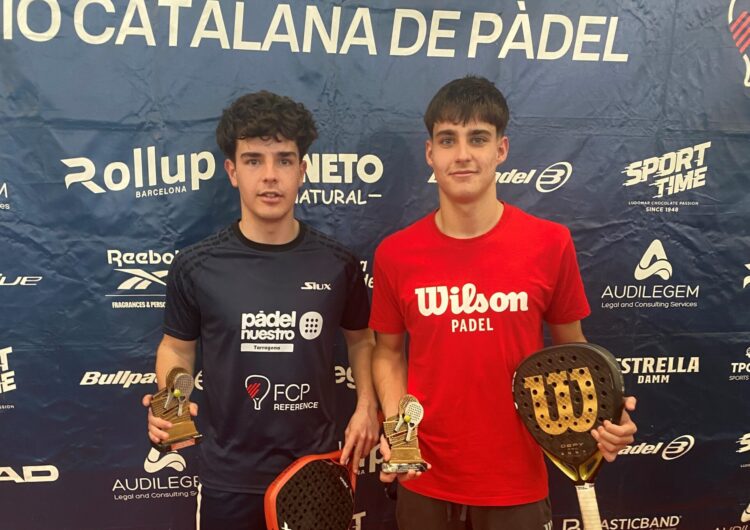Iker Castillo es proclama subcampió del Circuit de Menors de la Federació Catalana de Pàdel