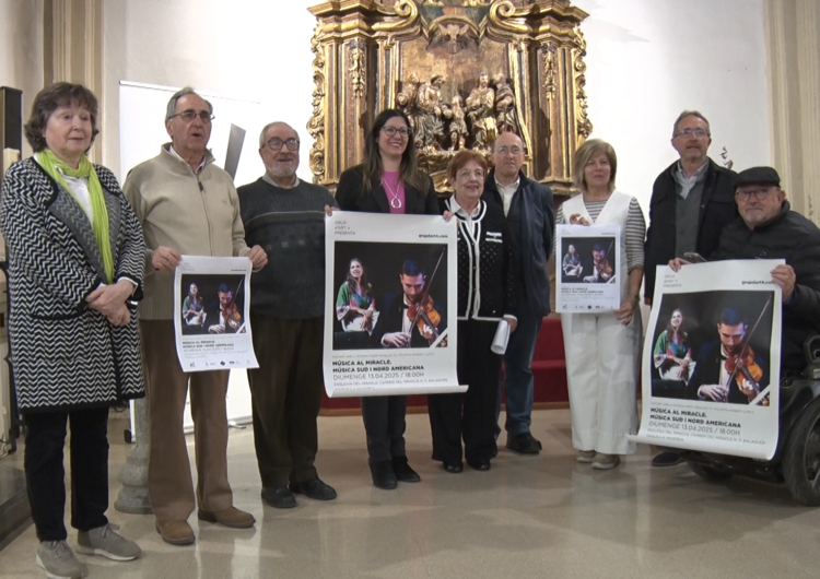 L’Associació Grup d’Art4 presenta la segona edició de ‘Música al Miracle’