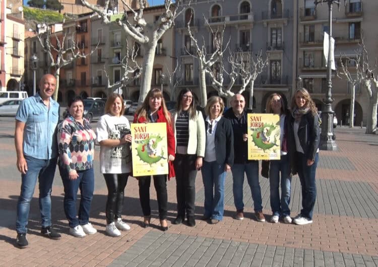 Balaguer prepara una diada de Sant Jordi concentrada a la Plaça Mercadal