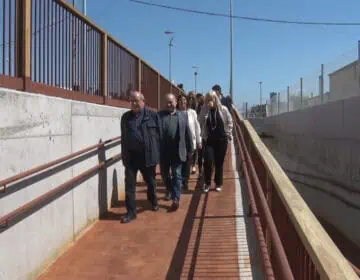 Térmens inaugura un pas inferior per a vianants al baixador de la línia de tren
