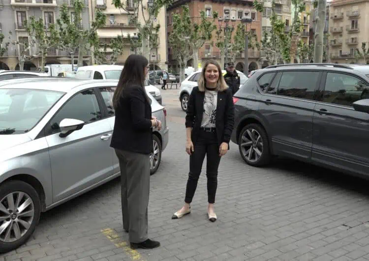 Mònica Martínez Bravo, consellera de Drets Socials i Inclusió, visita Balaguer