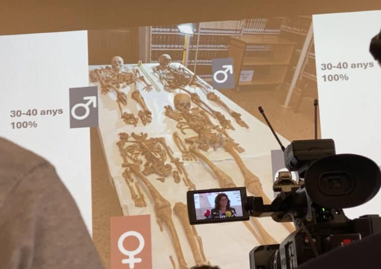 La investigació de les restes dels comtes d’Urgell confirmen els quatre individus esperats