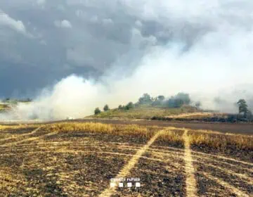 Un incendi forestal a la Noguera afecta ja 100 hectàrees i obliga a tallar dues carreteres i confinar Plandogau (Oliola)