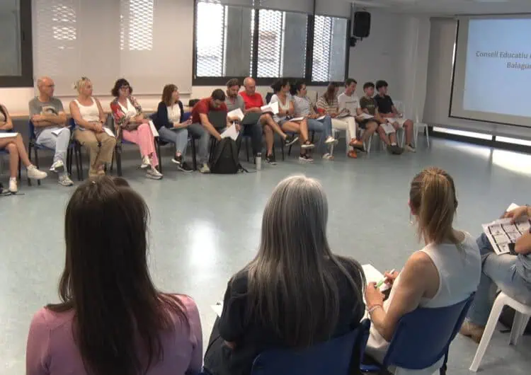 El Consell Educatiu Municipal de Balaguer celebra la primera trobada