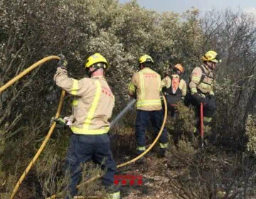 Controlats els dos incendis d’aquest divendres a la Noguera