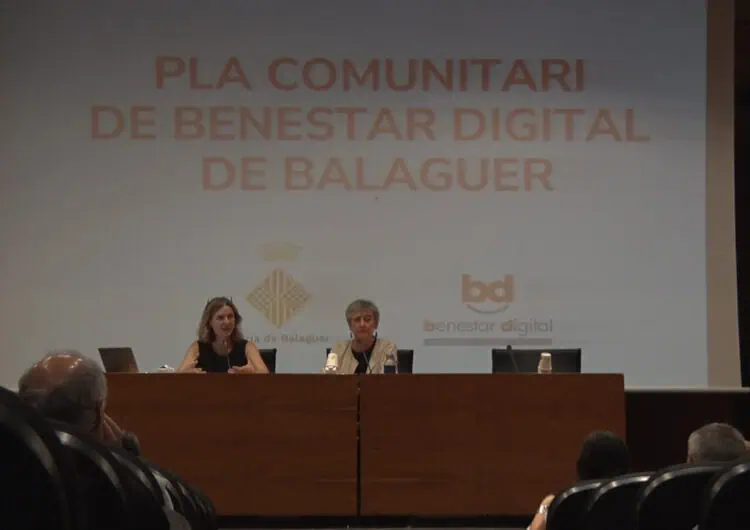 Balaguer impulsa un pla de benestar digital comunitari
