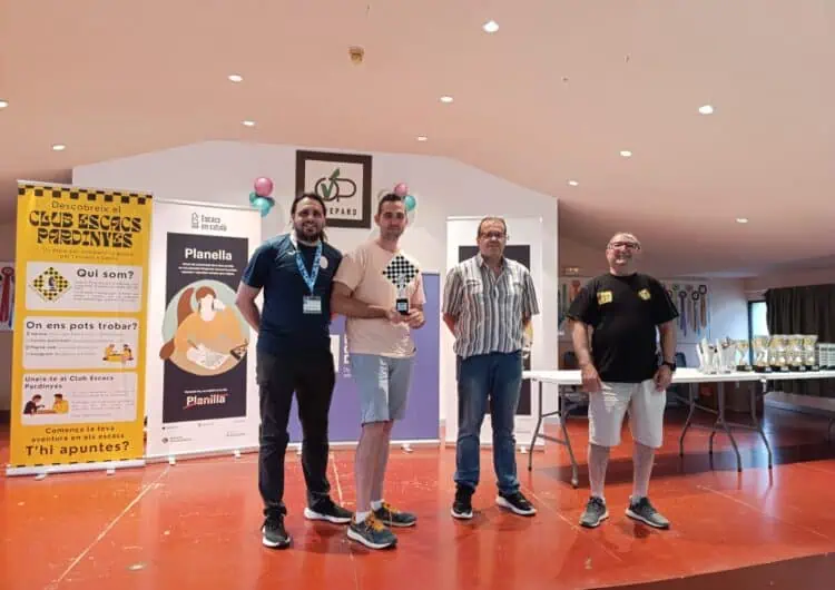 Israel Campos, del Club d’Escacs Balager, nou campió provincial