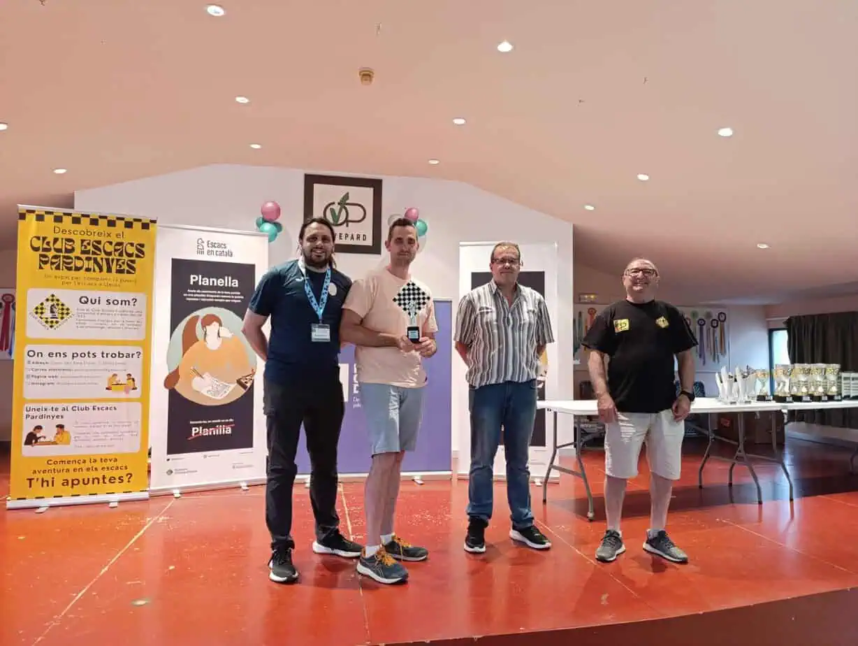 Israel Campos, del Club d’Escacs Balager, nou campió provincial