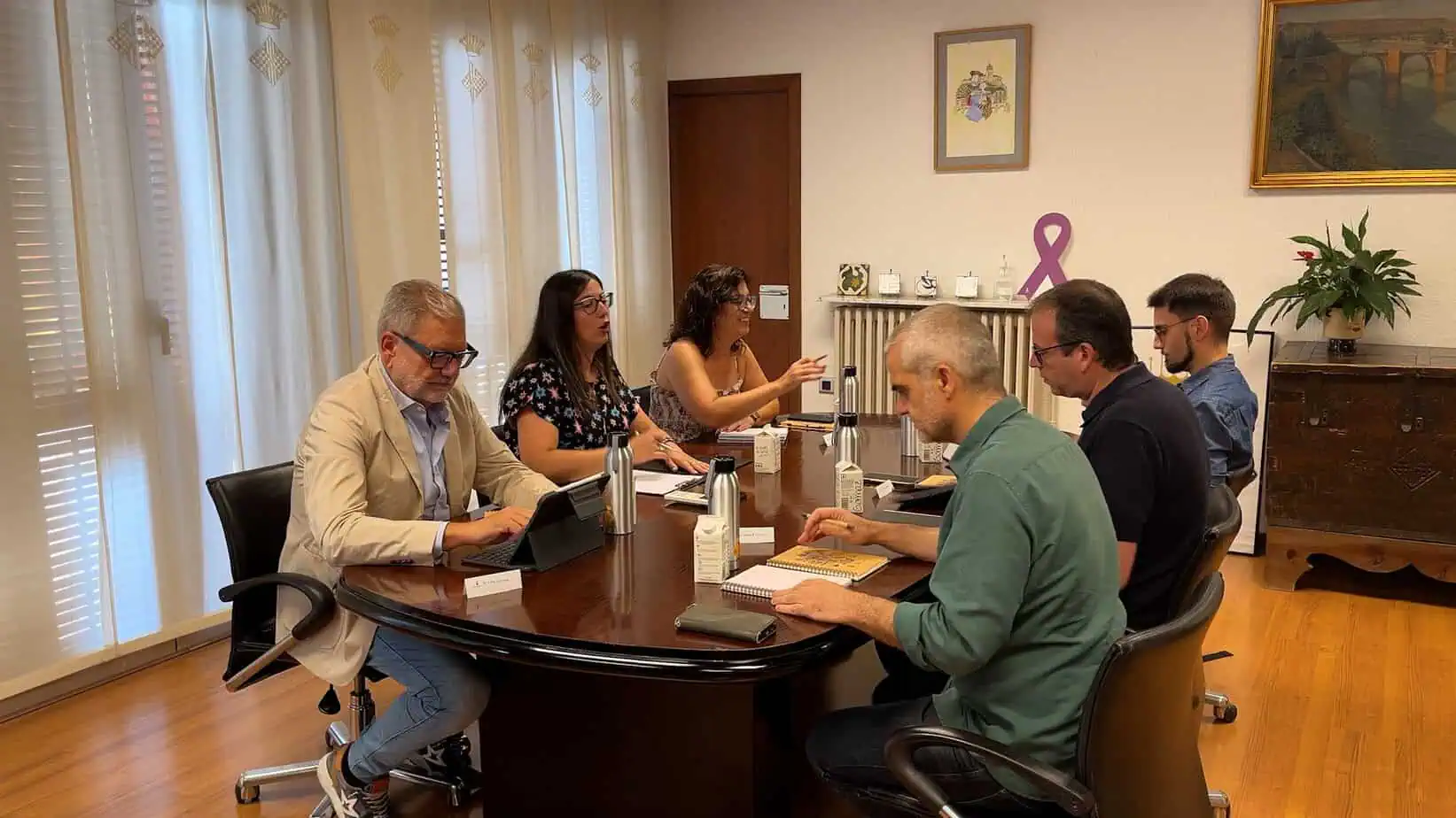 Els alcaldes de les capitals de comarca de la plana de Lleida demanen tenir en compte els solars de la Sareb pel Pla 50.000