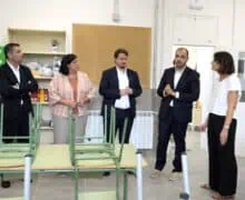 Castelló de Farfanya estrena la reforma de l’escola, que portava un any i mig apuntalada