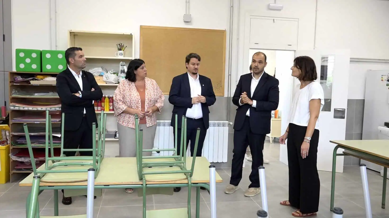 Castelló de Farfanya estrena la reforma de l’escola, que portava un any i mig apuntalada