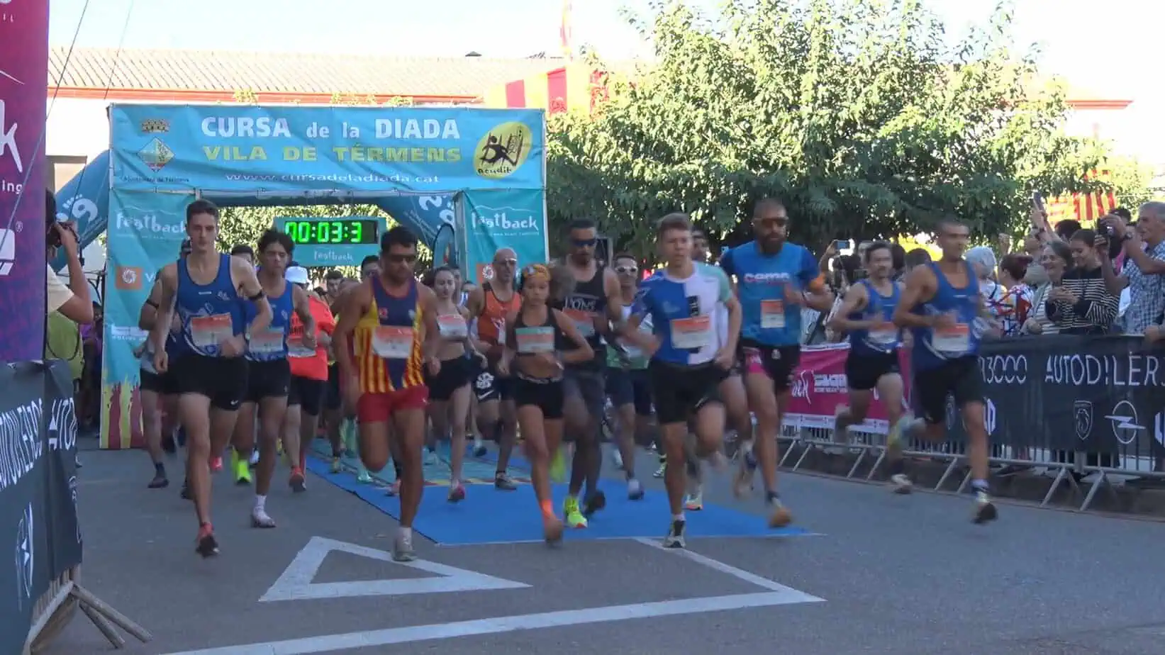 Térmens celebra una Cursa de la Diada amb rècord de participants