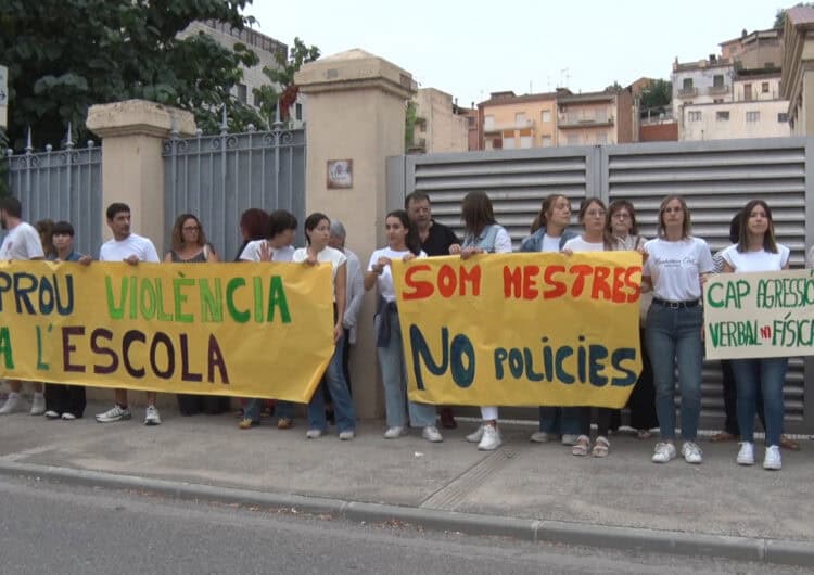 “Prou violència a l’escola”