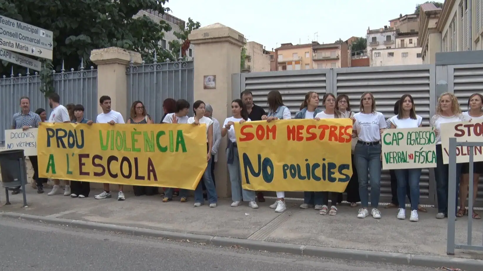“Prou violència a l’escola”
