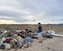 ERC a Balaguer ha denunciat a xarxes socials que el govern municipal va deixar de netejar els contenidors d’orgànica i brossa el novembre de 2023