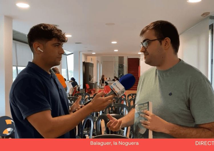 Connecta Lleida Pirineus: L’escriptor balaguerí Edgar Cotes i Argelich presenta la seva nova novel·la “Etern, com el laberint”