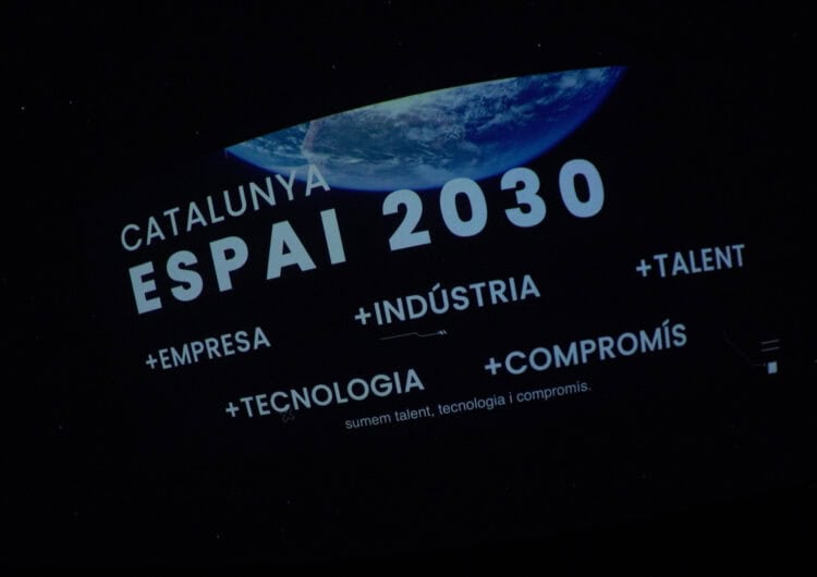 El Govern presenta l’Estratègia Catalunya Espai 2030 amb una inversió inicial de 40 milions d’euros
