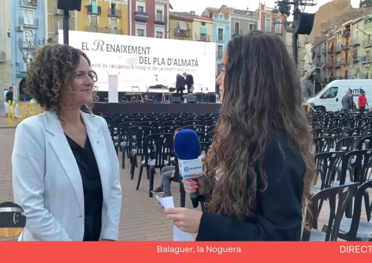 Connecta Lleida Pirineus: El Departament de Cultura i la Paeria de Balaguer recuperen el jaciment arqueològic del Pla d’Almatà