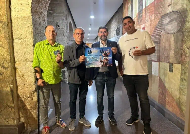 Els mags Txema Muñoz, Ramó i Alegria, i Adrián Carratalá i Katerina, caps de cartell de Montgai Màgic 2025