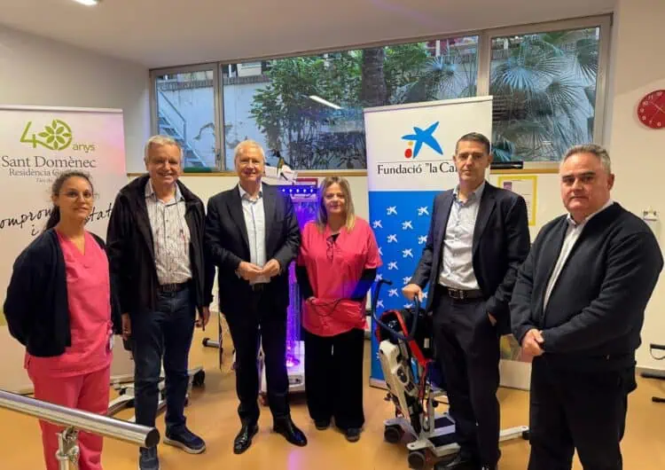 La Residència Geriàtrica Sant Domènec de Balaguer rep una donació de la Fundació “la Caixa”