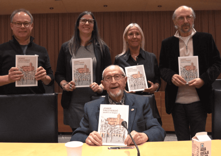 Josep Vallverdú presenta ‘Quadern de Balaguer’