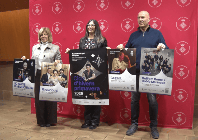 Josep Maria Pou, Toni Albà, Joel Joan, Santi Millán i Guillem Roma entren a escena a Balaguer