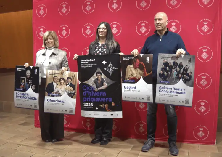 Josep Maria Pou, Toni Albà, Joel Joan, Santi Millán i Guillem Roma entren a escena a Balaguer