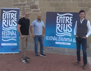 Lidia Pujol, Julen i Ernest Plana, caps de cartell del Festival EntreRius