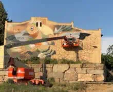 Els primers artistes del Gargar ja deixen la seva empremta a Penelles