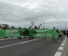 Tall a la C-53 contra la planta de biogàs de la Sentiu de Sió