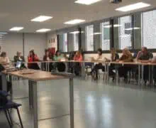 Balaguer acull una comissió de seguiment de la línia de tren Lleida-La Pobla