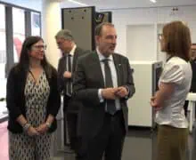 Espadaler visita la Paeria i el Tribunal d’Instància de Balaguer