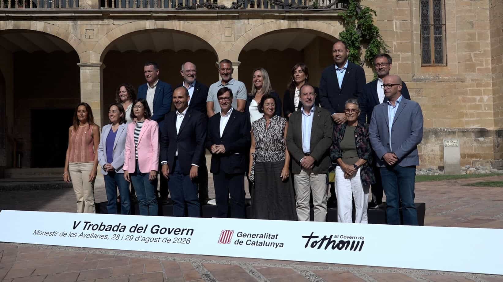 El curs polític català comença al Monestir de les Avellanes