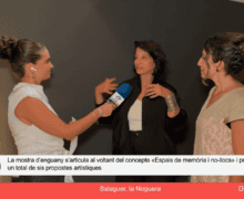 Connecta Lleida Pirineus: Balaguer es converteix en un gran escenari per a l’art contemporani