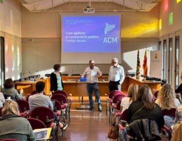 Balaguer acull la sisena Jornada territorial de contractació local de l’ACM